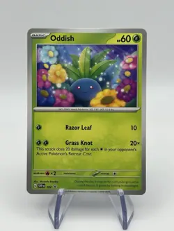 Oddish SVP 102 Pokemon Card English Black Star Promo Not Sealed (A1) - Image 1