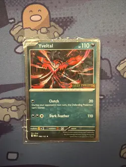 Yveltal 088/132 - Mega Evolution - Pokemon card - sealed promo - HOLO - Image 1