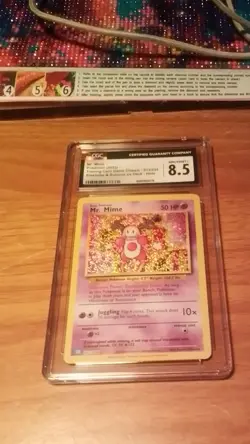 Pokemon Mr. Mime 013/034 Trading Card Game Classic Holo CGC 8.5 2023 - Image 1