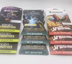 Magic The Gathering Sleeved Booster 9x Pack Bundle (Play/Set) MTG [New] - Image 2