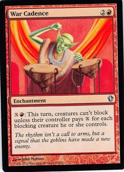 War Cadence Normal U Commander 2013 128 NM - Image 1