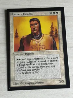 MTG International Collector's Edition - Northern Paladin - Never Played - Mint - Image 1