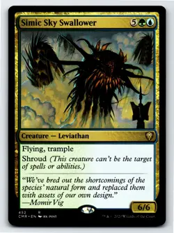 Simic Sky Swallower R Commander Legends # 452 NM Normal - Image 1