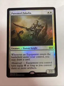 Puresteel Paladin Double Masters Foil - Image 1