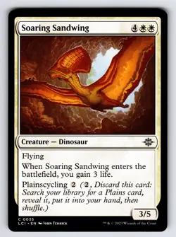 Soaring Sandwing C The Lost Caverns of Ixalan # 35 NM Normal - Image 1