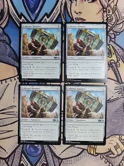 4x Colossus Hammer - NM/M Mixed Sets M20 GN3 MTG Magic - Image 1