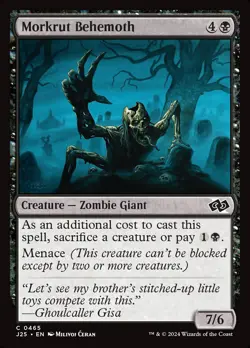 MTG Morkrut Behemoth ** Foundations Jumpstart ** English (NM) - Image 1