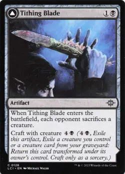 Tithing Blade C The Lost Caverns of Ixalan # 128 NM - Image 1