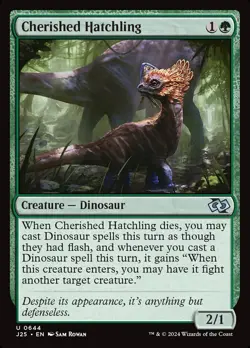 MTG Cherished Hatchling ** Foundations Jumpstart ** English (NM) - Image 1