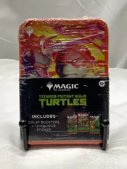 Magic The Gathering Teenage Mutant Ninja Turtles Tin 3 Boosters Raphael New - Image 1
