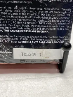 Magic The Gathering Teenage Mutant Ninja Turtles Tin 3 Boosters Raphael New - Image 3