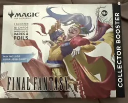 Magic: The Gathering 1x Final Fantasy Collector Booster Omega Box - New/Sealed - Image 1