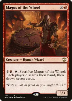 MTG Magus of the Wheel (271/519) Streets of New Capenna Commander LP - Image 1