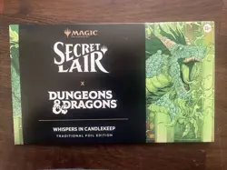 MTG Secret Lair x Dungeons & Dragons®: Whispers in Candlekeep Foil Sealed - Image 1