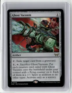 2024 MTG - Duskmourn: House of Horror - Ghost Vacuum Rare Regular - Image 1
