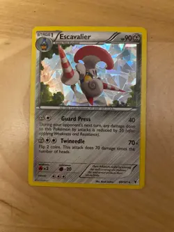 Escavalier 80/101 | Shatter Holo | Pokemon Card | Noble Victories Rare - Image 1