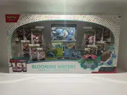 ⭐US SELLER⭐Pokemon 151 Blooming Waters Premium Collection Box SEALED - Image 1