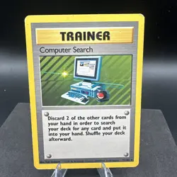 Computer Search 071/102 Pokemon TCG WOTC Base Set Rare - Image 1