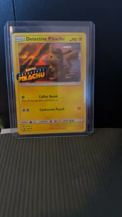 Pokemon Detective Pikachu Promo Stamped Holo SM190 90 HP Card - Image 1