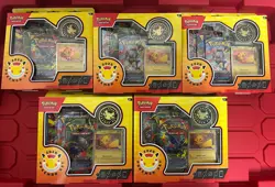 ​LOT OF 5 Pokemon Day 2026 Collection Box SEALED - 30th Anniversary Pikachu - Image 1