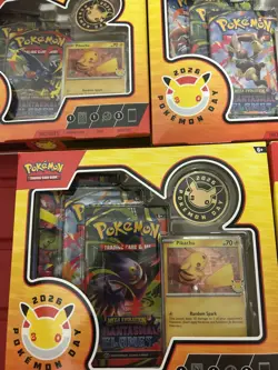 ​LOT OF 5 Pokemon Day 2026 Collection Box SEALED - 30th Anniversary Pikachu - Image 3