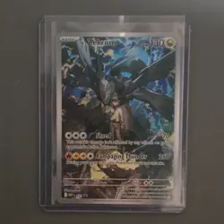 Pokemon N's Zekrom Full Art Promo Dragon Card 130 HP Mega Evolution Holo - Image 1