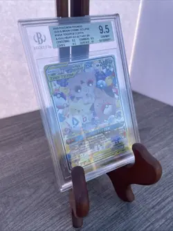 POP 30! BGS 9.5 Igglybuff Togepi & Cleffa GX Alt Art SR Gen Mint Pokemon TCG - Image 2