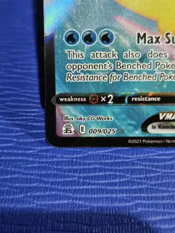 Pokemon Surfing Pikachu VMAX 009/025 Celebrations Ultra Rare Holo NM - Image 4