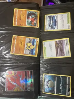 Random Pokemon Cards Collection Binder + Other Cards - Image 1