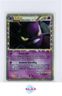 IKSBAT POKEMON 84/95 HOLO 2010 GERMAN PLAYED - Image 1