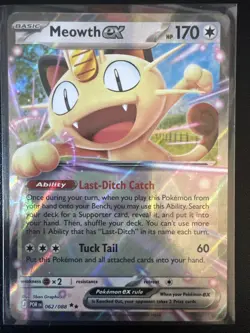 Meowth Ex - 062/088 - Perfect Order - Pokemon - NM - Image 1