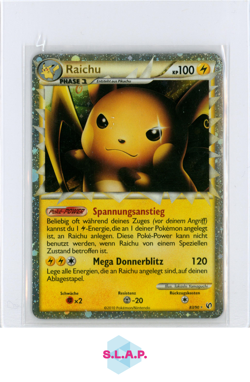 RAICHU POKEMON 83/90 HOLO GERMAN PLAYED - Image 1