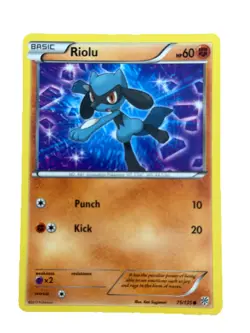 New: 2012 Pokemon TCG Riolu 75 Plasma Storm Regular Common - Image 1