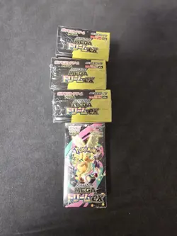 4 X Pokemon MEGA Dream ex Booster Box Display – Japanisch Factory SEALED - Image 4