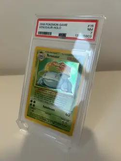 1999 PSA 7 Pokemon Base Set #15 Venusaur HOLO - Image 3