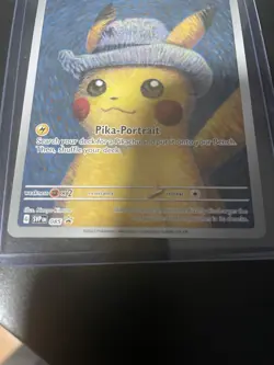 2023 Pokemon TCG Pikachu With Grey Felt Hat Scarlet & Violet BS Promo Raw 085 - Image 5