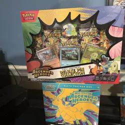 Pokemon TCG Ascended Heroes Elite Trainer Box ETB And Pin Collection Box. New - Image 1