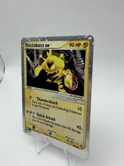Pokemon Electabuzz EX Ruby & Sapphire Holo Ultra Rare Basic MP #97/109 2003 - Image 2