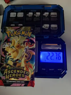 Pokemon Ascended Heroes EXTREMELY Heavy Booster Pack 22.76g | god packUU🔥🔥 | - Image 1