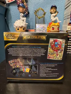New Pokemon TCG: Mega Evolution Factory Sealed ETB Lucario - Image 2