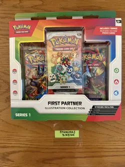 Lot Of 4 ✅ Pokemon TCG First Partner Illustration Collection Series 1 New Sealed - Image 2