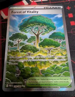 Pokemon Forest of Vitality 109/088 Me03: Perfect Order Ultra Rare Holo NM - Image 1