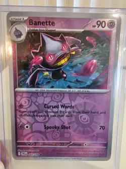 Banette - 060/159 - Reverse Holo SV09: Journey Together Pokemon MINT - Image 3