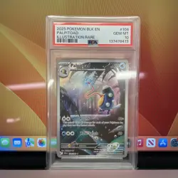 2025 POKEMON BLK EN-BLACK BOLT 104 PALPITOAD ILLUSTRATION RARE psa 10 - Image 1