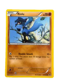 New: 2016 Pokemon TCG Riolu 45 Fates Collide Regular Common - Image 1