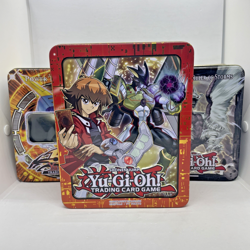 EMPTY Yu-Gi-Oh! Tins Trading Card Game Collectable Storage 2018 2013 2009 - Image 1