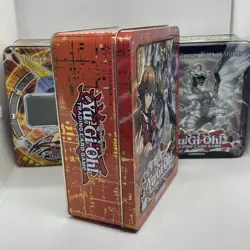 EMPTY Yu-Gi-Oh! Tins Trading Card Game Collectable Storage 2018 2013 2009 - Image 3