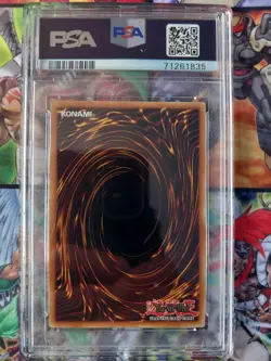 PSA 10 Yugioh Dark Magician YGLD-ENB02 1st Edition Battle City Gem Mint Arkana - Image 2