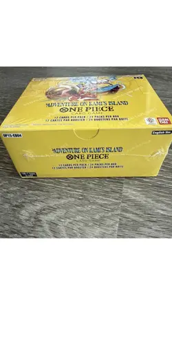 One Piece: Adventure on Kami's Island (OP15-EB04) Sealed Booster Box IN HAND. - Image 2