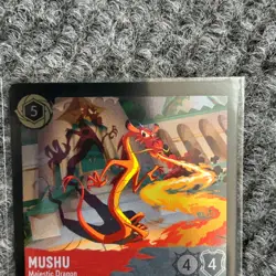 Disney Lorcana Mushu Majestic Dragon 137/204 Archazias Island Foil Rare NM - Image 5